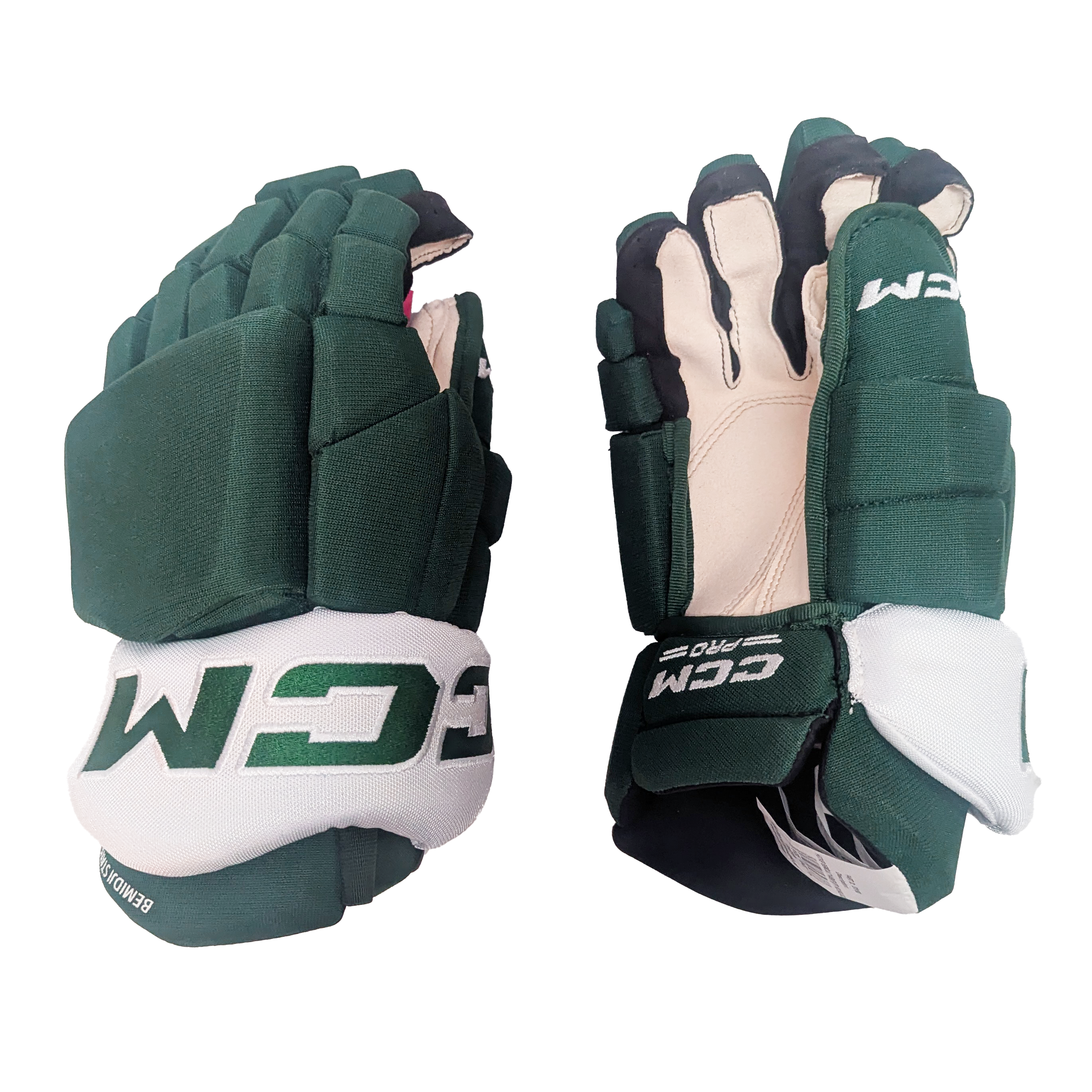 CCM HGTKPP - Gant NCAA Pro Stock (Vert/Blanc)